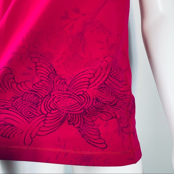 Magenta tank workout. No size tag. Size l/xL See approximate measurement pics. - Picture 10 of 14